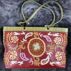 Gorgeous Floral Embroidered Isabella Fiore Tote